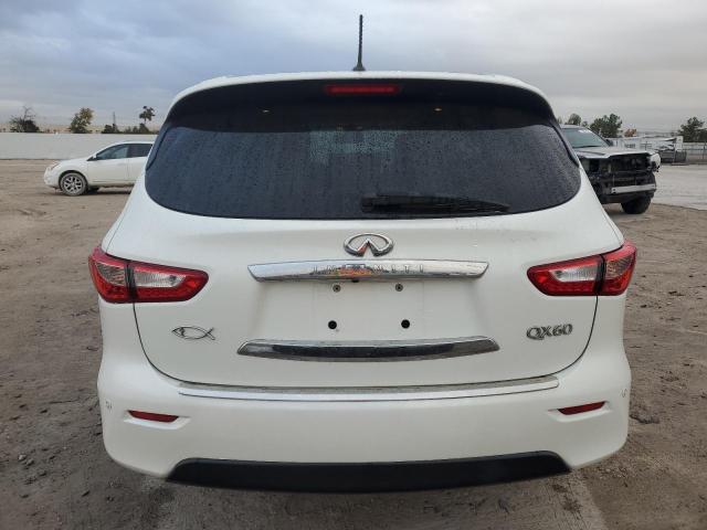 5N1AL0MN4FC533909 - 2015 INFINITI QX60 WHITE photo 6