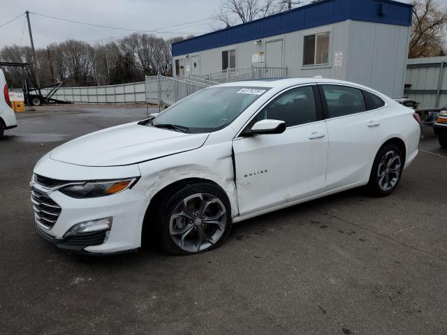 1G1ZD5ST6MF011239 - 2021 CHEVROLET MALIBU LT WHITE photo 1