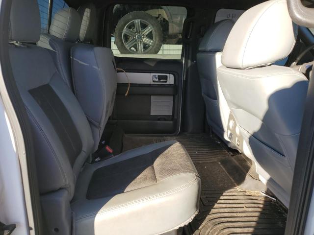 1FTFW1E61BFA18261 - 2011 FORD F150 SUPERCREW WHITE photo 10