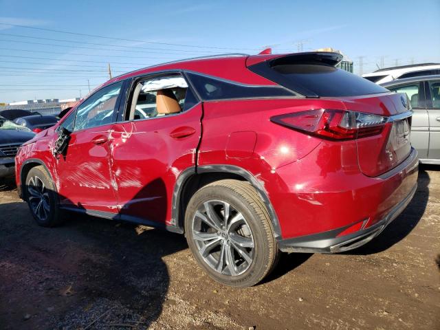 2T2HZMDA6MC295471 - 2021 LEXUS RX 350 RED photo 2