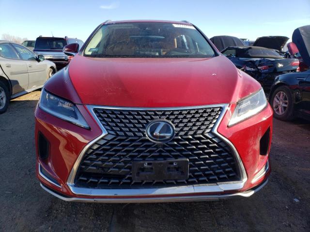 2T2HZMDA6MC295471 - 2021 LEXUS RX 350 RED photo 5