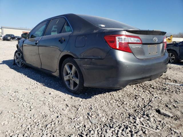 4T1BF1FK3CU158525 - 2012 TOYOTA CAMRY BASE GRAY photo 2