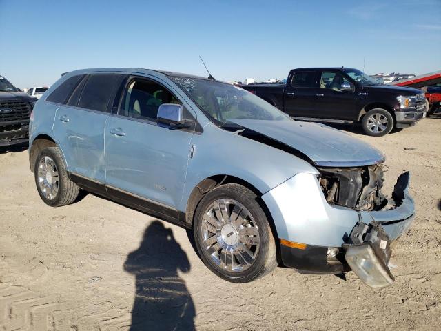 2LMDU88C98BJ31442 - 2008 LINCOLN MKX BLUE photo 4