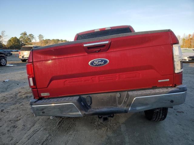 1FTFW1EG9JFB52698 - 2018 FORD F150 SUPERCREW RED photo 6