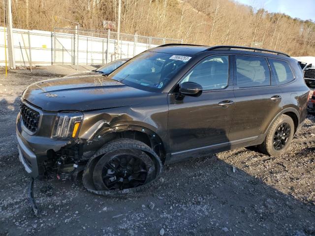 5XYP5DGCXPG388169 - 2023 KIA TELLURIDE SX GREEN photo 1