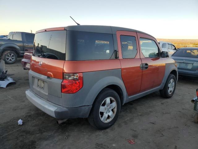 5J6YH27683L048876 - 2003 HONDA ELEMENT EX ORANGE photo 3