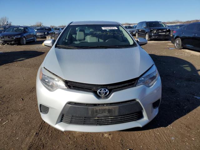 2T1BURHE6EC010613 - 2014 TOYOTA COROLLA L SILVER photo 5