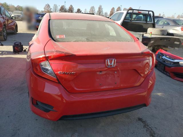 2HGFC2F53HH519682 - 2017 HONDA CIVIC LX RED photo 6