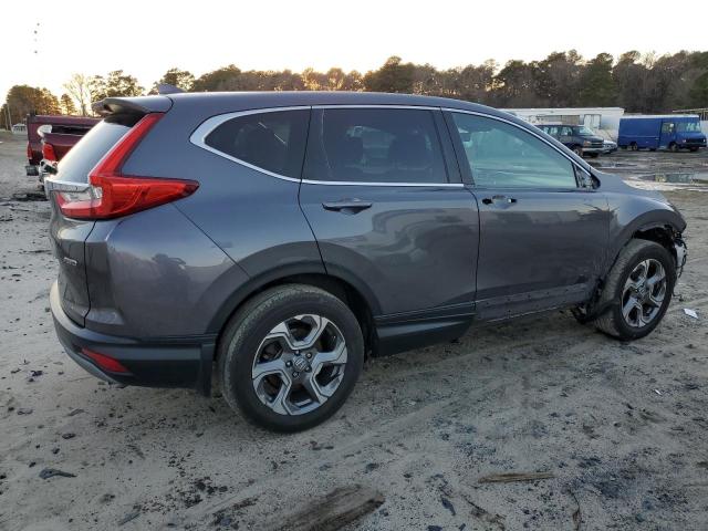 2HKRW2H50JH666796 - 2018 HONDA CR-V EX GRAY photo 3