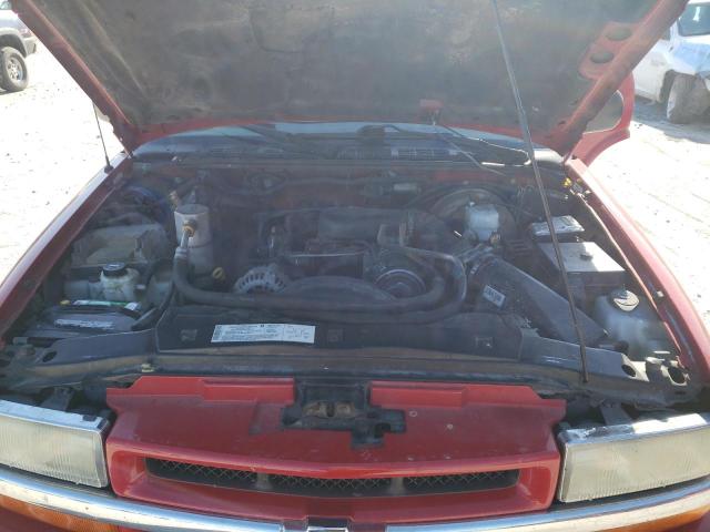 1GNDT13X74K128874 - 2004 CHEVROLET BLAZER RED photo 12