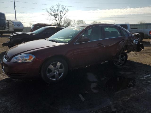 2G1WT58K781294459 - 2008 CHEVROLET IMPALA LT MAROON photo 1