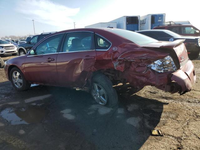 2G1WT58K781294459 - 2008 CHEVROLET IMPALA LT MAROON photo 2