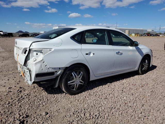 3N1AB7AP2FY358401 - 2015 NISSAN SENTRA S WHITE photo 3