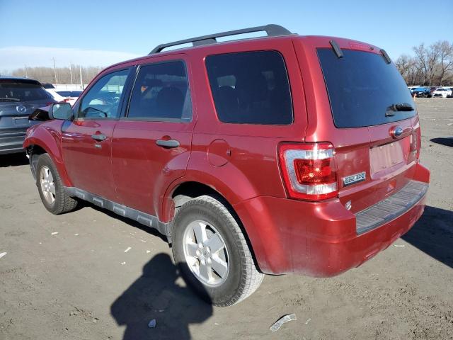 1FMCU0DG8CKC18054 - 2012 FORD ESCAPE XLT MAROON photo 2