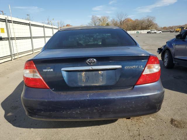 4T1BE32K44U278551 - 2004 TOYOTA CAMRY LE BLUE photo 6