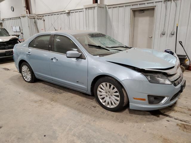 3FADP0L33AR387430 - 2010 FORD FUSION HYBRID TURQUOISE photo 4