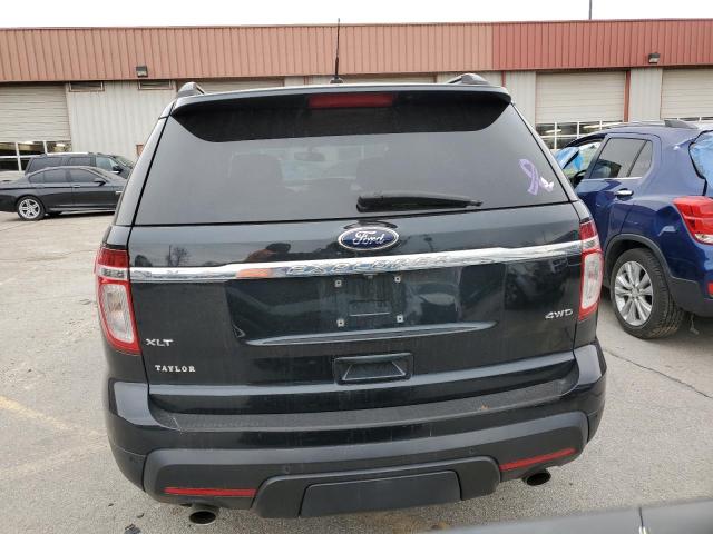 1FM5K8D81EGA74035 - 2014 FORD EXPLORER XLT BLACK photo 6