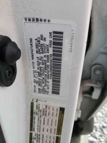 5Y2SL65868Z422735 - 2008 PONTIAC VIBE WHITE photo 12