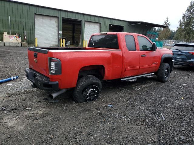 1GC2KXC89BZ403597 - 2011 CHEVROLET silverado K2500 HEAVY DUTY LT RED photo 3