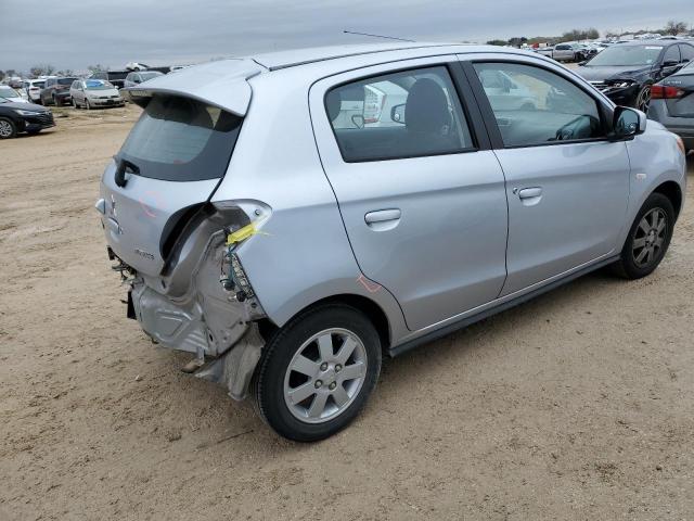 ML32A4HJ3EH021432 - 2014 MITSUBISHI MIRAGE ES SILVER photo 3