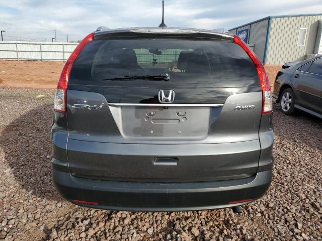 2HKRM4H77EH615093 - 2014 HONDA CR-V EXL CHARCOAL photo 6