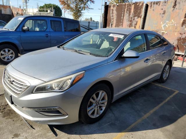 5NPE24AF8FH017683 - 2015 HYUNDAI SONATA SE GRAY photo 1