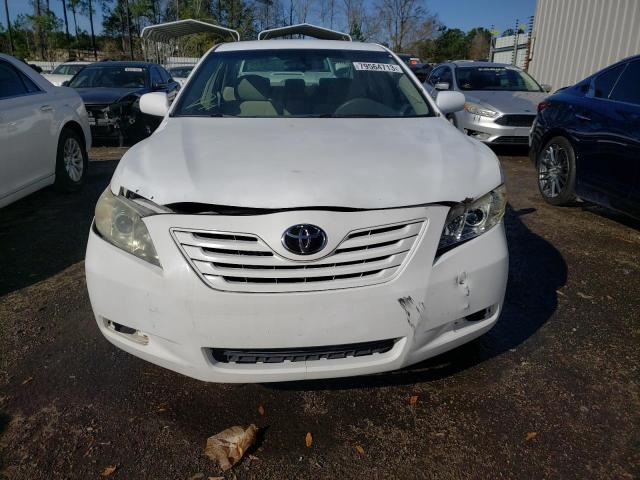 4T1BE46K57U640472 - 2007 TOYOTA CAMRY CE WHITE photo 5