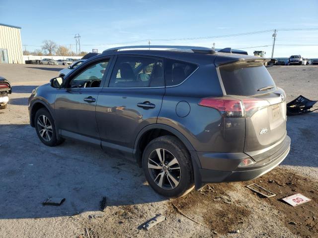 2T3RFREV5GW499690 - 2016 TOYOTA RAV4 XLE GRAY photo 2