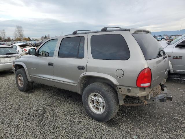 1B4HS28N2YF308737 - 2000 DODGE DURANGO TAN photo 2