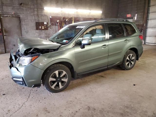 JF2SJAEC6HH571182 - 2017 SUBARU FORESTER 2.5I PREMIUM GREEN photo 1