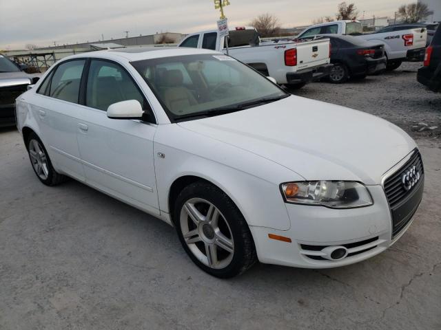 WAUAF78E27A136773 - 2007 AUDI A4 2 WHITE photo 4