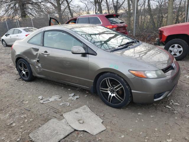 2HGFG11637H583797 - 2007 HONDA CIVIC LX GRAY photo 4