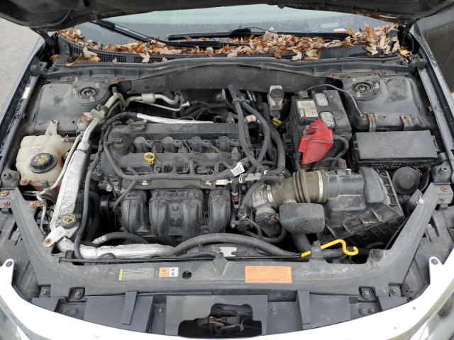 3FAHP0HA8CR227524 - 2012 FORD FUSION SE BLACK photo 11