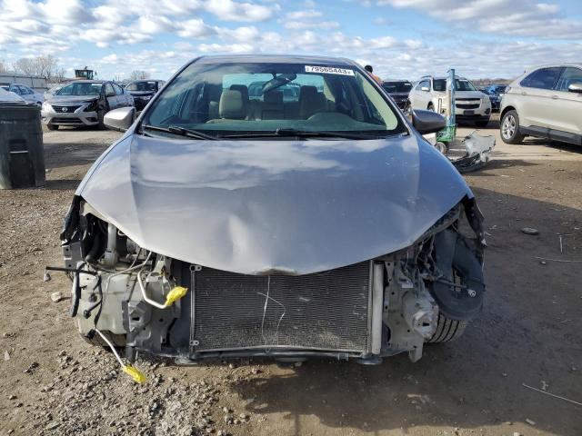 2T1BURHE8GC669554 - 2016 TOYOTA COROLLA L GRAY photo 5