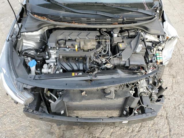 3KPA24AD1ME369132 - 2021 KIA RIO LX SILVER photo 11