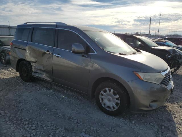 JN8AE2KP5E9103918 - 2014 NISSAN QUEST S GRAY photo 4