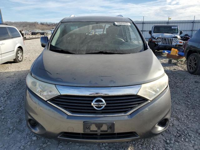 JN8AE2KP5E9103918 - 2014 NISSAN QUEST S GRAY photo 5