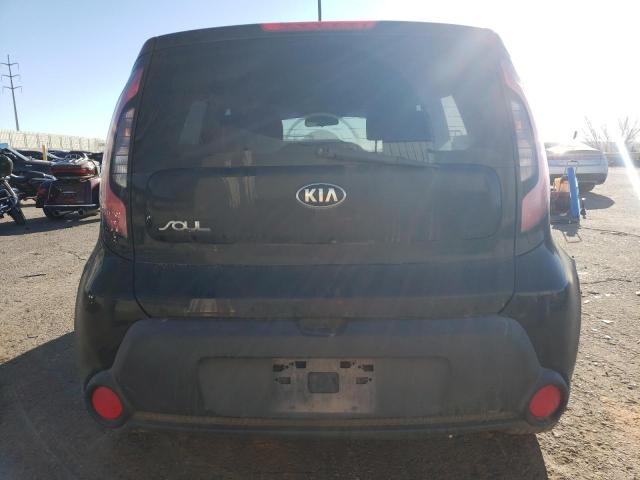 KNDJN2A22G7390604 - 2016 KIA SOUL BLACK photo 6