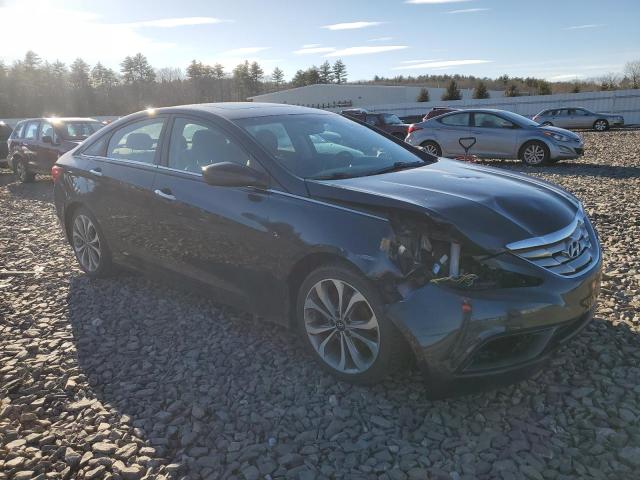 5NPEC4AB8DH755264 - 2013 HYUNDAI SONATA SE GRAY photo 4