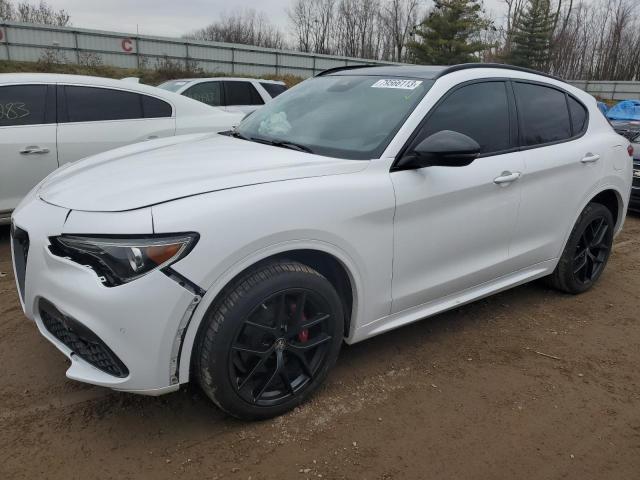 ZASPAKBN3L7C75476 - 2020 ALFA ROMEO STELVIO TI WHITE photo 1