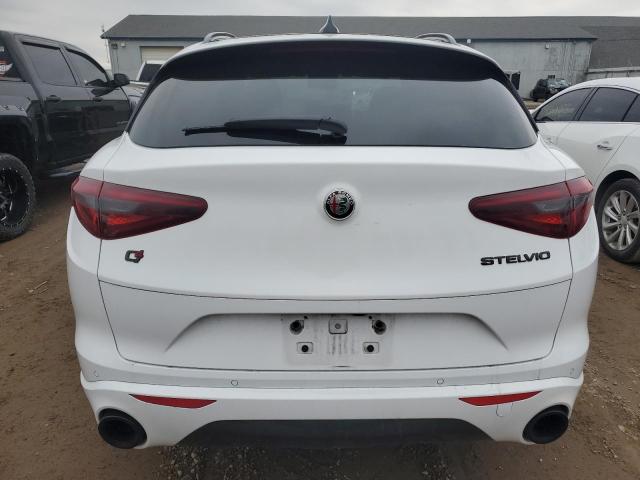 ZASPAKBN3L7C75476 - 2020 ALFA ROMEO STELVIO TI WHITE photo 6