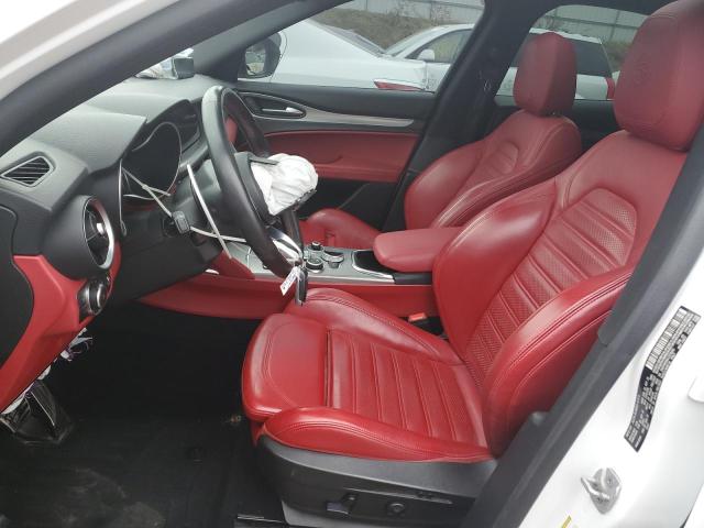 ZASPAKBN3L7C75476 - 2020 ALFA ROMEO STELVIO TI WHITE photo 7
