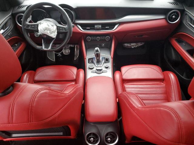 ZASPAKBN3L7C75476 - 2020 ALFA ROMEO STELVIO TI WHITE photo 8