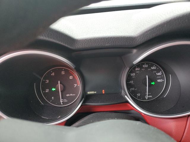 ZASPAKBN3L7C75476 - 2020 ALFA ROMEO STELVIO TI WHITE photo 9