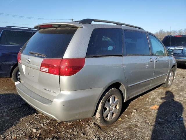 5TDZA23CX4S178751 - 2004 TOYOTA SIENNA CE SILVER photo 3