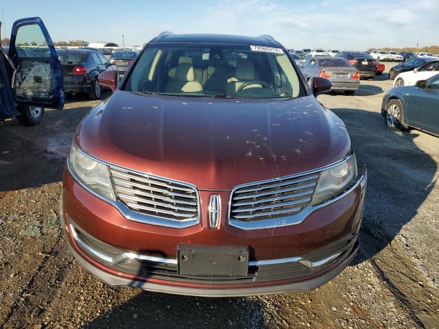 2LMTJ8LR9GBL53123 - 2016 LINCOLN MKX RESERVE 棕色 照片 5