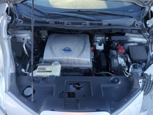 1N4AZ0CP8DC400112 - 2013 NISSAN LEAF S SILVER photo 11