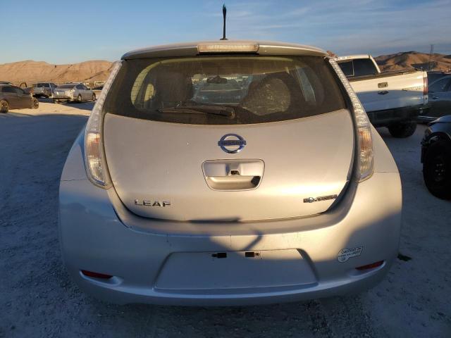 1N4AZ0CP8DC400112 - 2013 NISSAN LEAF S SILVER photo 6