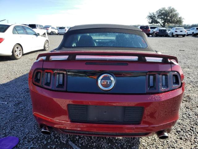 1ZVBP8FFXE5296019 - 2014 FORD MUSTANG GT RED photo 6