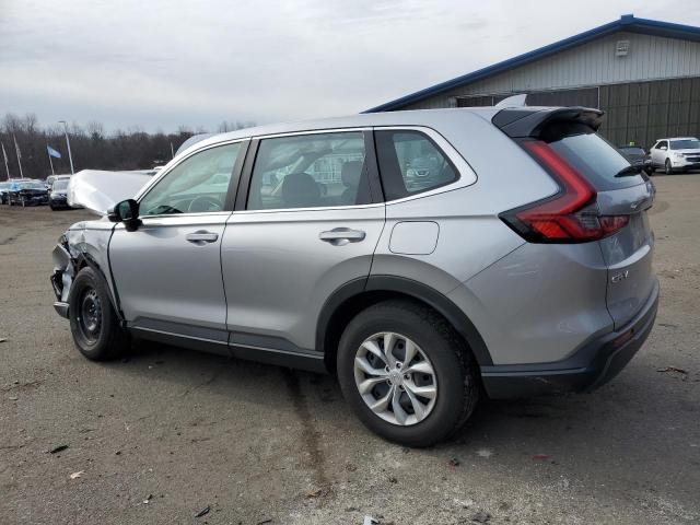 2HKRS4H28PH422142 - 2023 HONDA CR-V LX SILVER photo 2